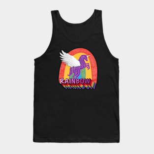 Rainbow Unicorn Tank Top